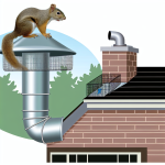 how to keep squirrels out of plumbing vent pipe