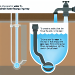 how to keep water i plumbing drain traps