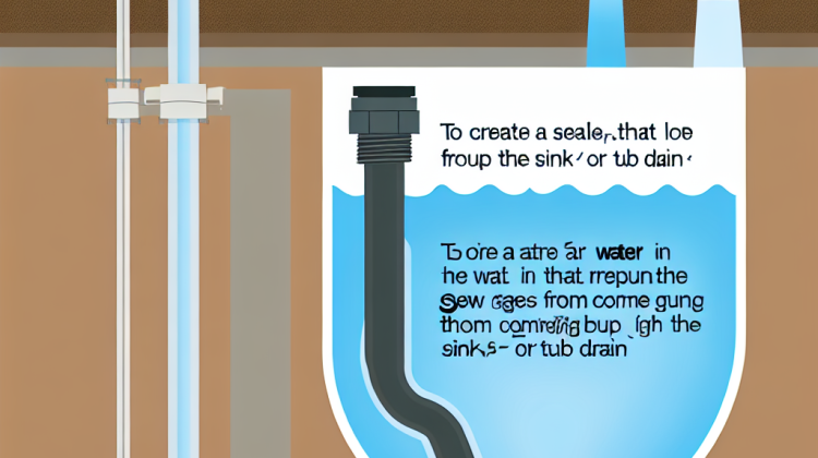 how to keep water i plumbing drain traps