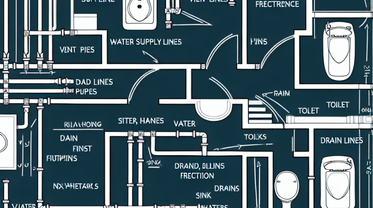 how to know the plumbing layout of my house