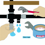 how to know when to use teflon tape in plumbing