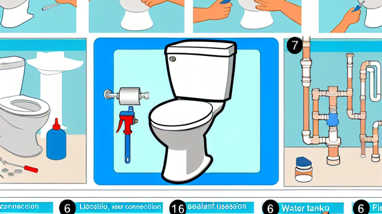 how to locate plumbing for toilet install