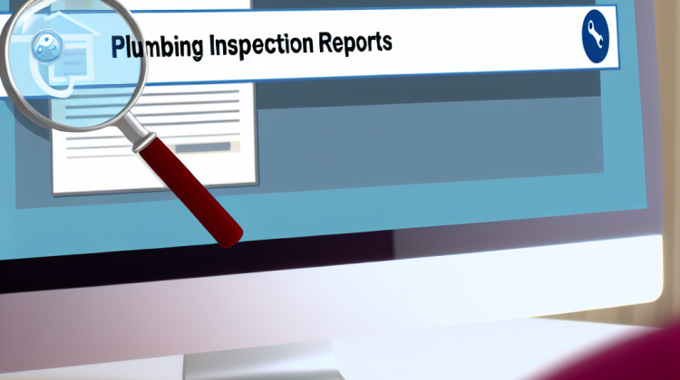 how to look up el paso county plumbing inspection reports