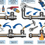 how to loosen old stuck plumbing fittings