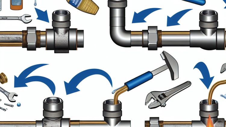 how to loosen old stuck plumbing fittings