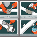 how to loosen plumbing cement