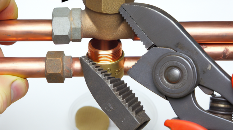 how to loosen tight copper plumbing fittings