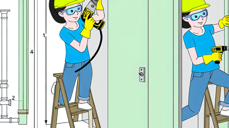 how to make an access panel for plumbing work