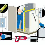 how to make an access panel to get at plumbing