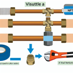 how to make an npt plumbing connection