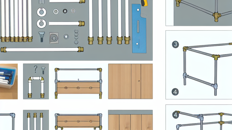 how to make cabinet with plumbing pipe