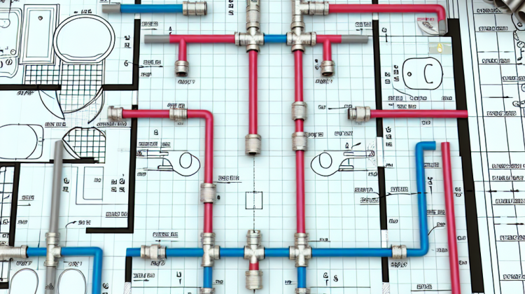 how to make fftings visible in my plumbing plan