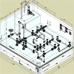 how to make isometric plumbing drawing in autocad