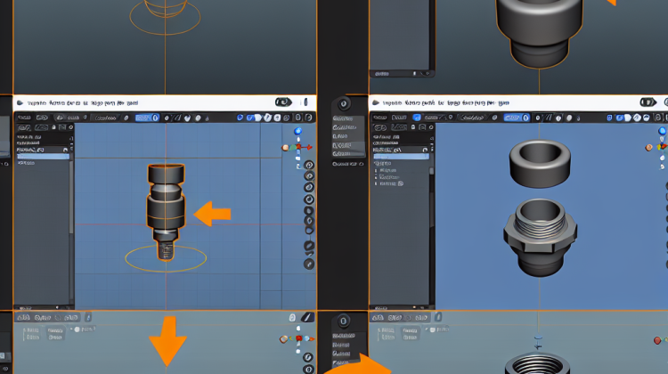 how to make plumbing fitting in blender