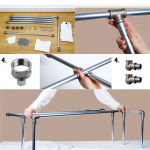 how to make plumbing pipe clothes rack