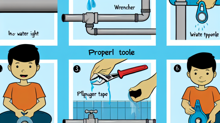 how to make plumbing pipes water tight