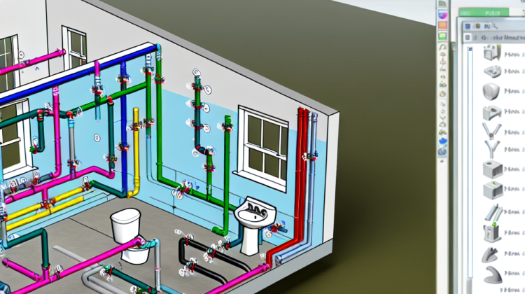 how to make plumbing plan autocad 2016