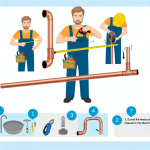 how to measure copper plumbing pipe