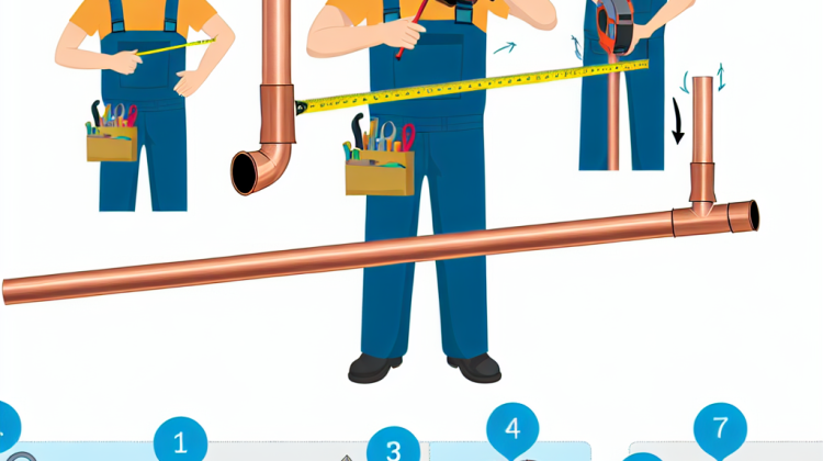 how to measure copper plumbing pipe