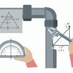 how to measure for plumbing angle formula