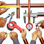 how to measure pipe plumbing