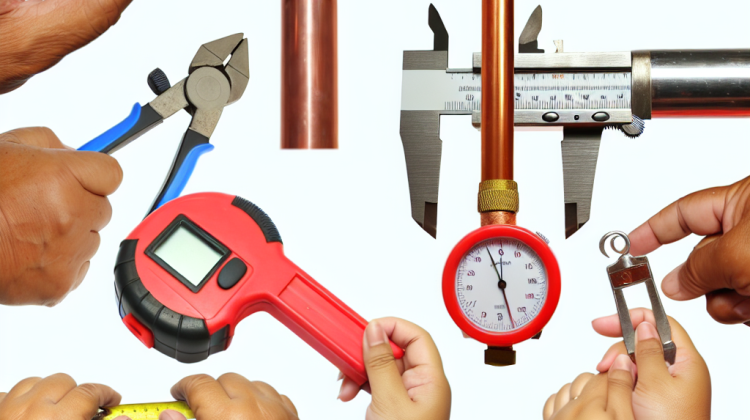 how to measure pipe plumbing