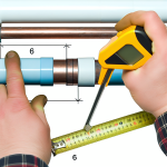 how to measure plumbing pipes