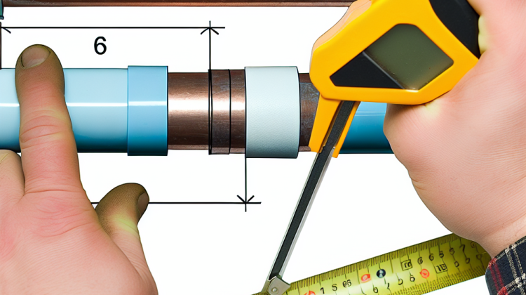 how to measure plumbing pipes