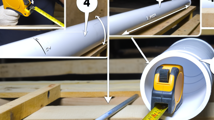 how to measure pvc plumbing pipes