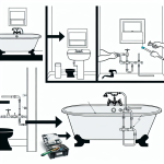 how to move bathtub plumbing