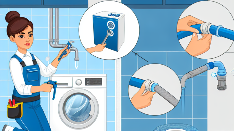 how to move plumbing for washing machine