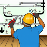 how to move plumbing lines