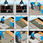 how to move plumbing on concrete slab