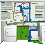 how to move washer and dryer plumbing