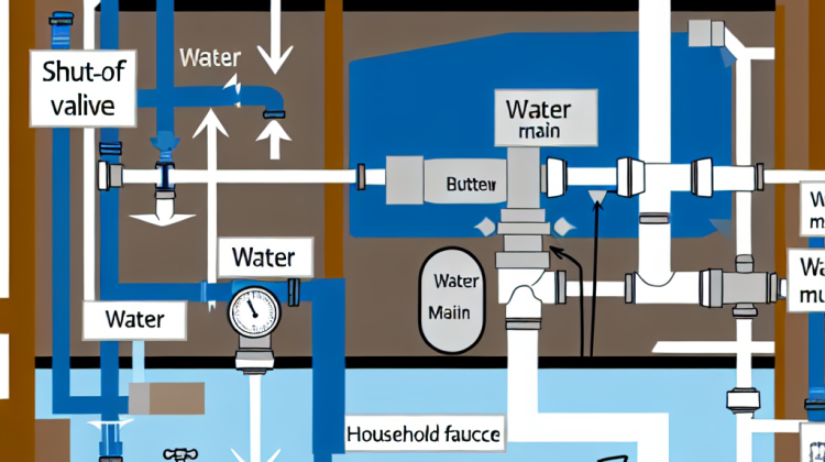 how to open home water plumbing