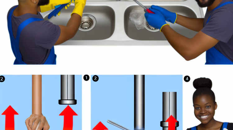 how to open sink plumbing