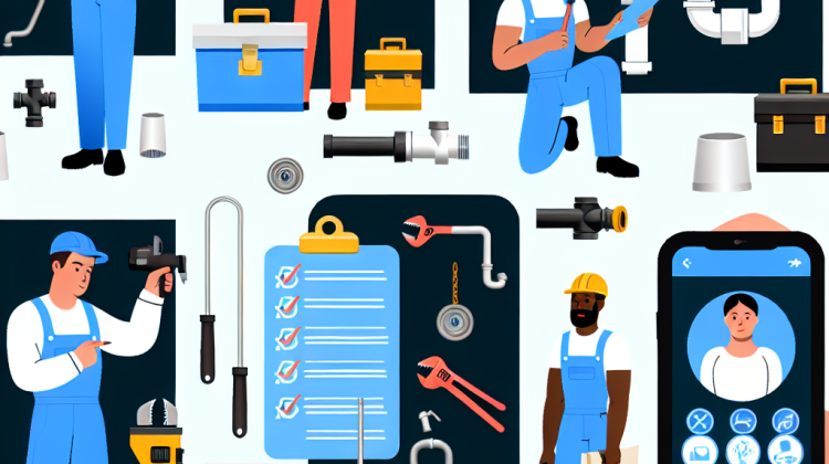 how to organize plumbing jobs