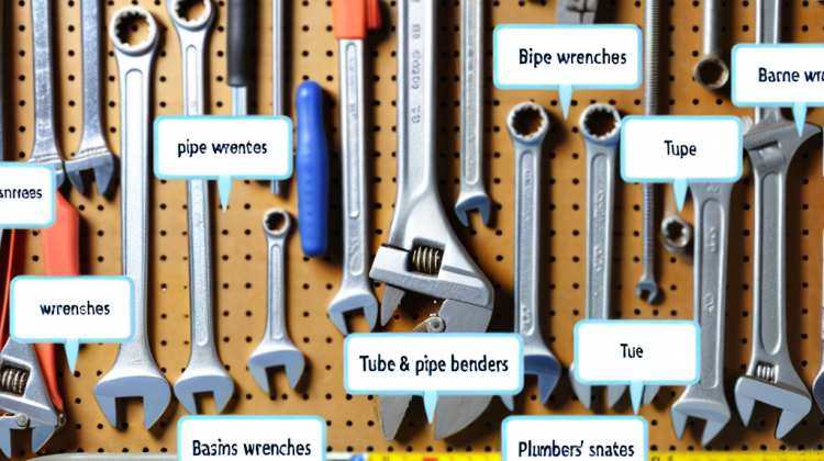 how to organize plumbing tools