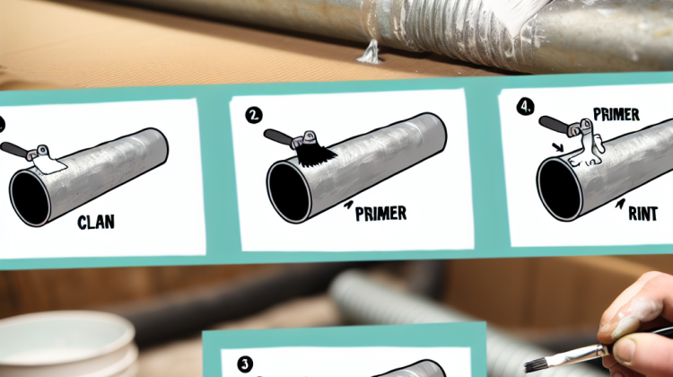 how to paint plumbing pipe