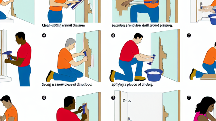 how to patch drywall around plumbing