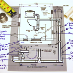 how to plan plumbing drains