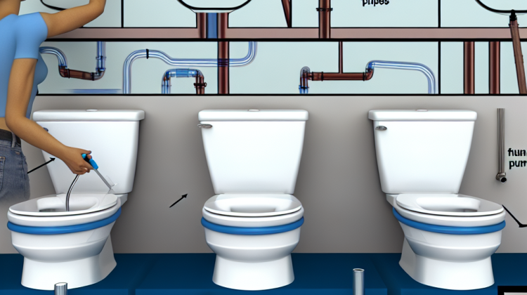 how to plumbing 2 toilets back to back