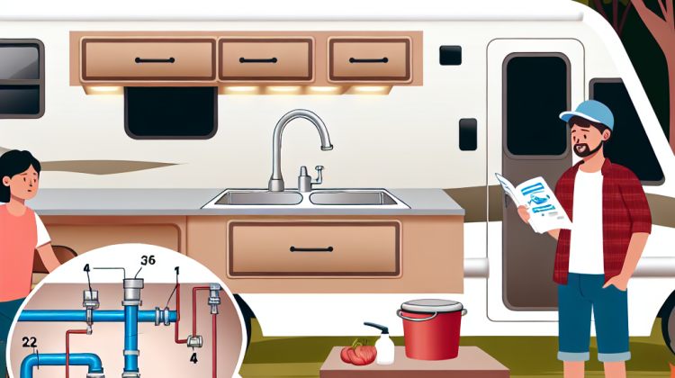 how to plumbing in rv work sink